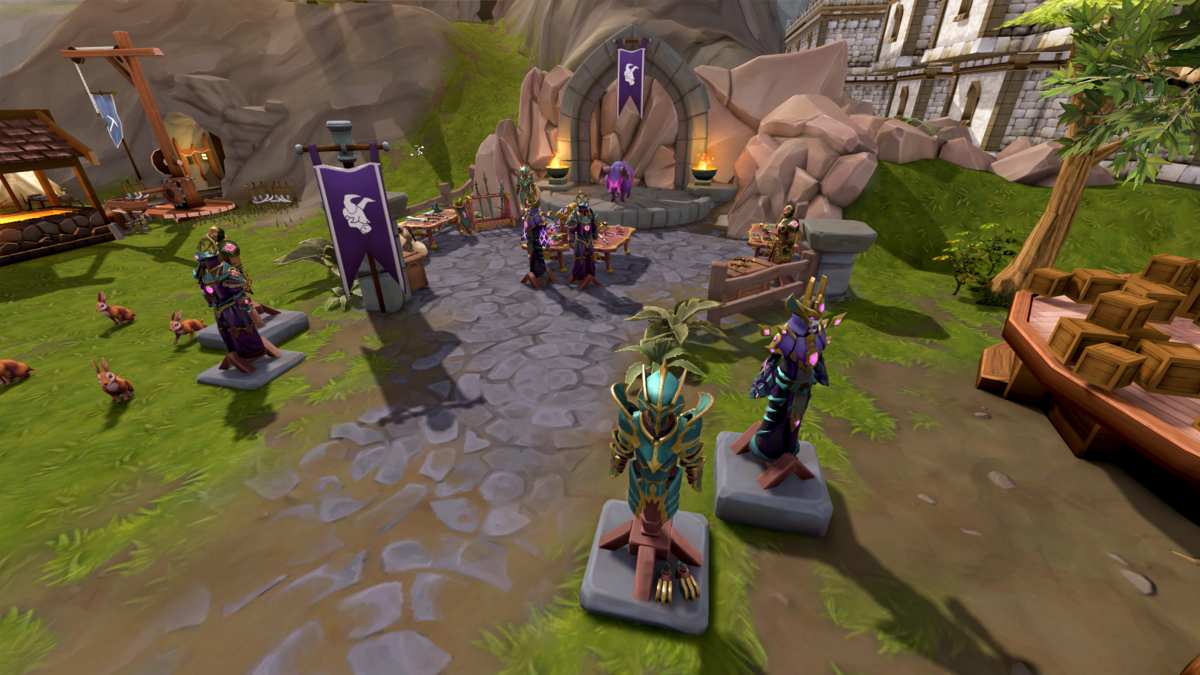 Runescape community discussing gambling platforms